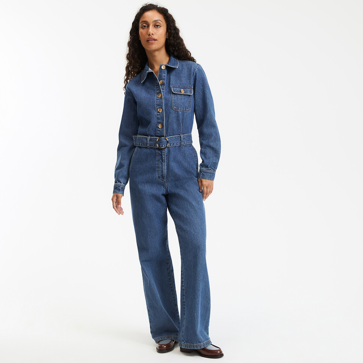 COLEÇÕES LA REDOUTE<br>Macacão em ganga, Assinatura ERYN