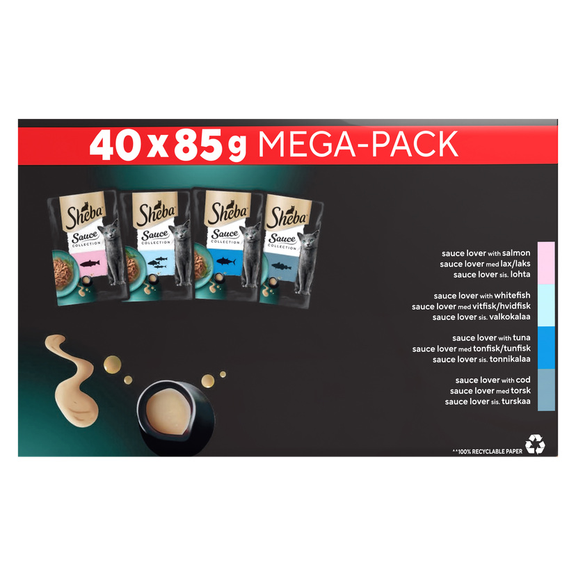 Kattefôr 40-pk