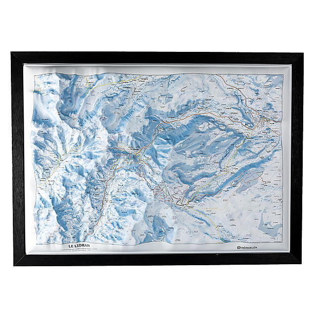 CARTE DES PISTES LE LIORAN