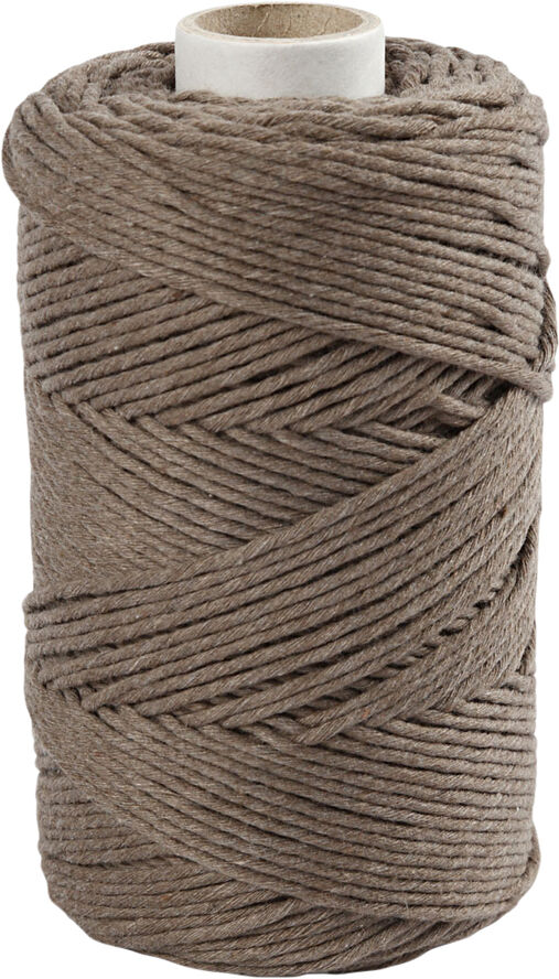 Creativ Company Macramé snor, L: 198 m, diam. 2 mm.