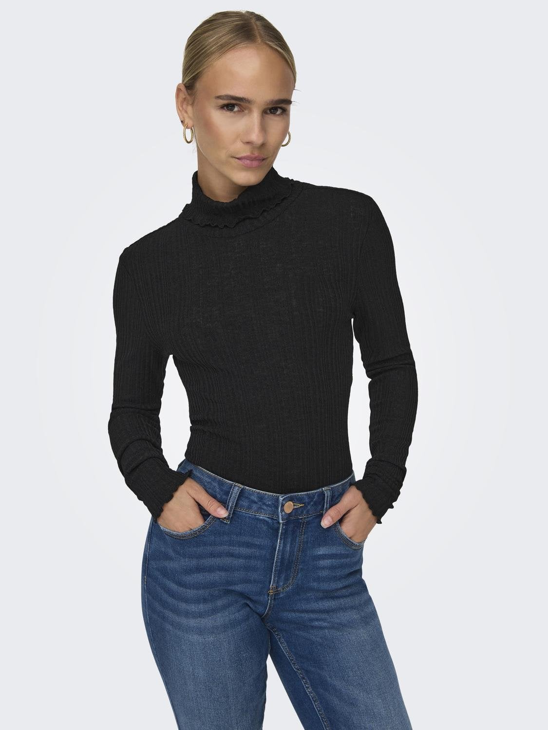 ONLKISSER Top Black
