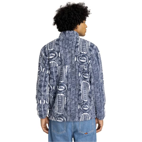 Veste polaire QUIKSILVER CLEAN COAST VINTAGE BLUE PACIFIC HERRITAGE