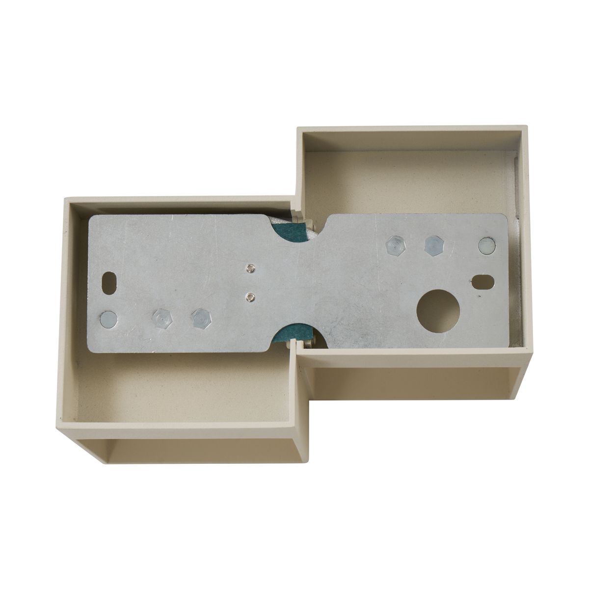 Moderne wandlamp beige 2-lichts - Transfer Double