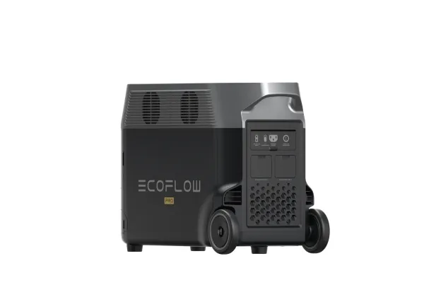 EcoFlow Delta Pro - Transportabel strømstation - AC 220-240 V - litiumjernfosfat - 3600 Wh - Wi-Fi, Bluetooth - output-stikforbindelser: 14