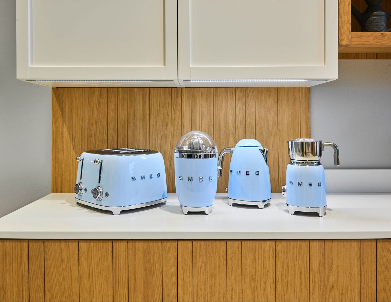 SMEG Wasserkocher 1700 ml Pastellblau
