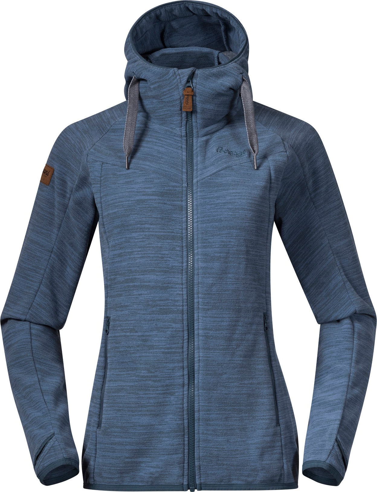 Hareid Fleece Jacket Dame Orion Blue