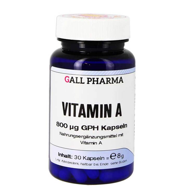 Vitamin A 800 µg GPH Kaps, 30 St