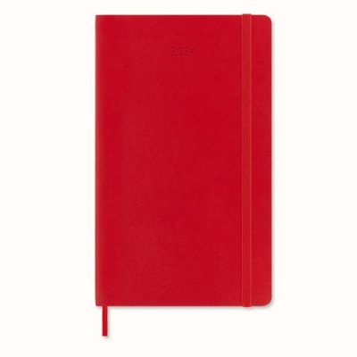 Red Large Wkly Soft 12M Diary 2024 (Diary)