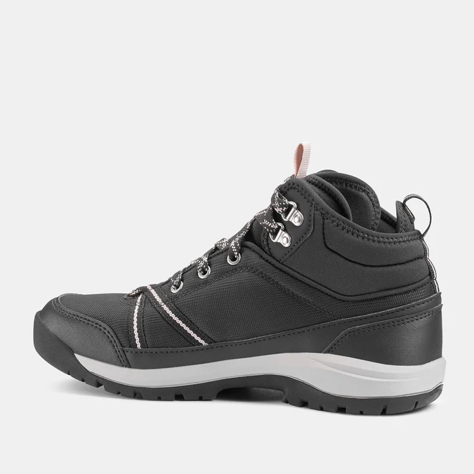 Decathlon Quechua - Botas de caminhada impermeáveis femininas Quechua - NH100 Mid WP