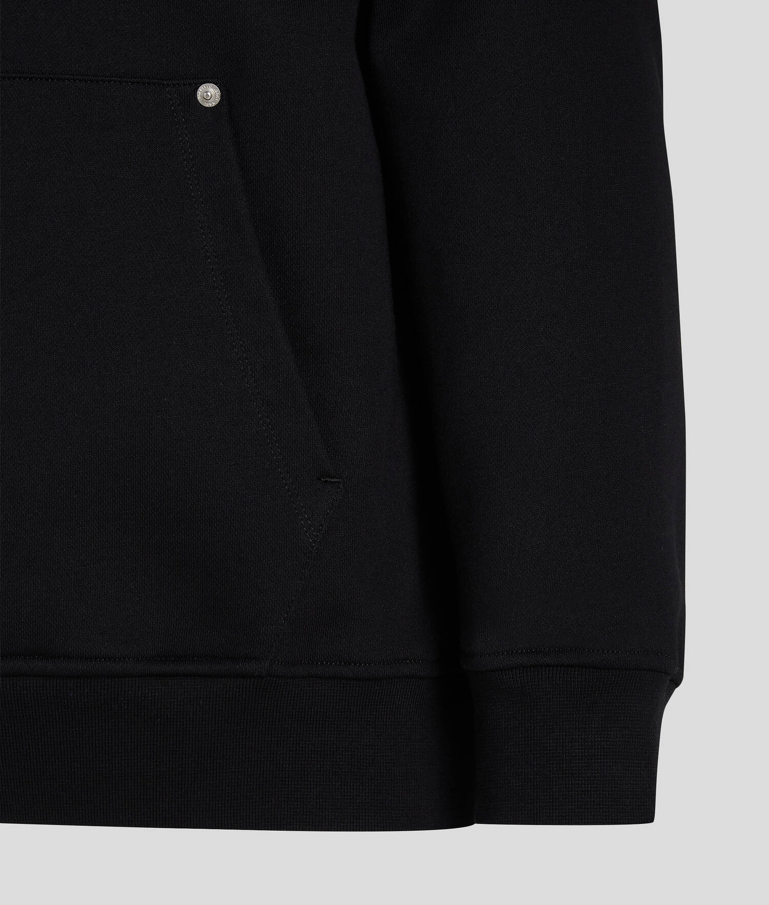 SWEAT À CAPUCHE AVEC LOGO KLJ ENCADRÉ