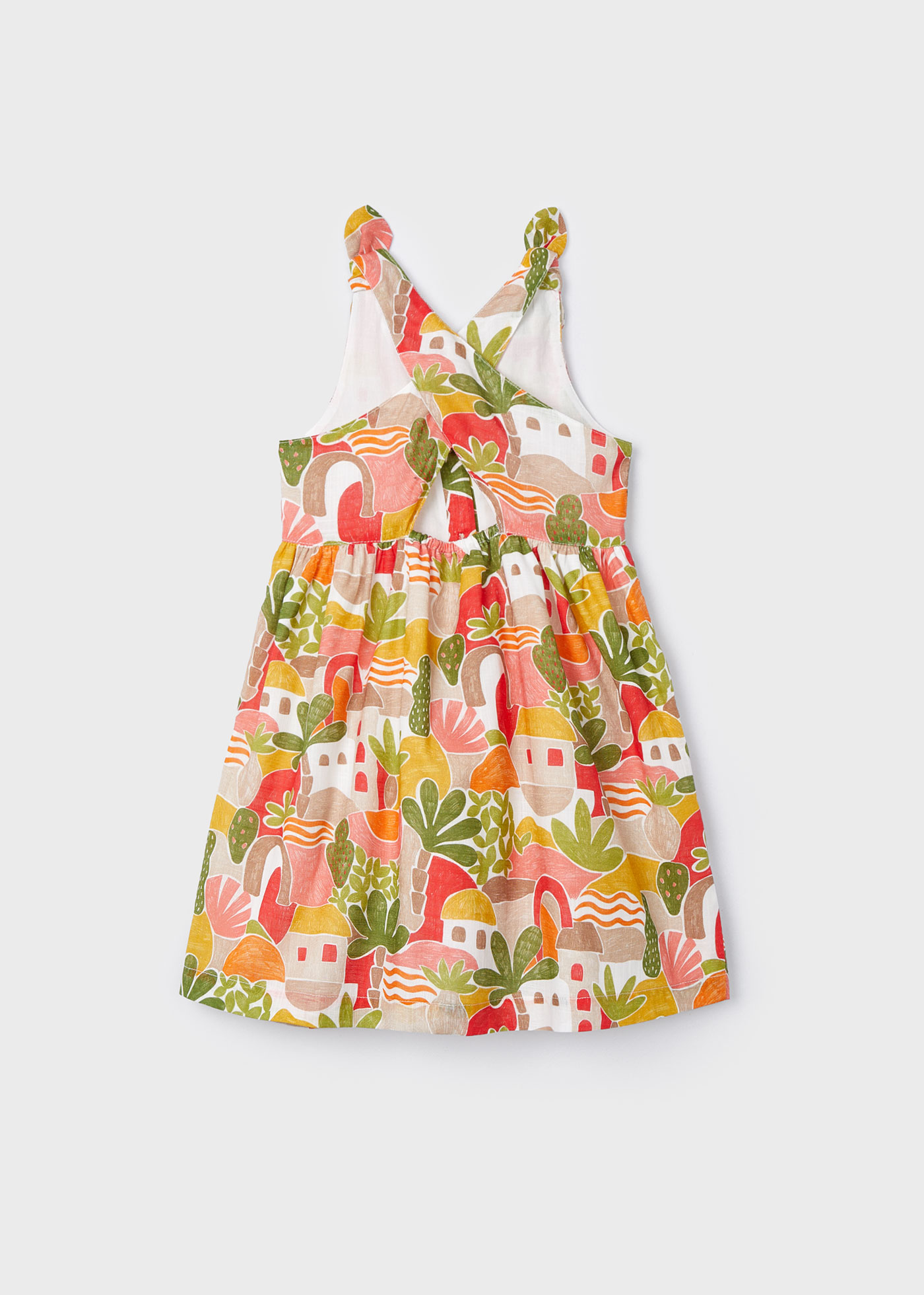 Vestido estampado Better Cotton para meninas
