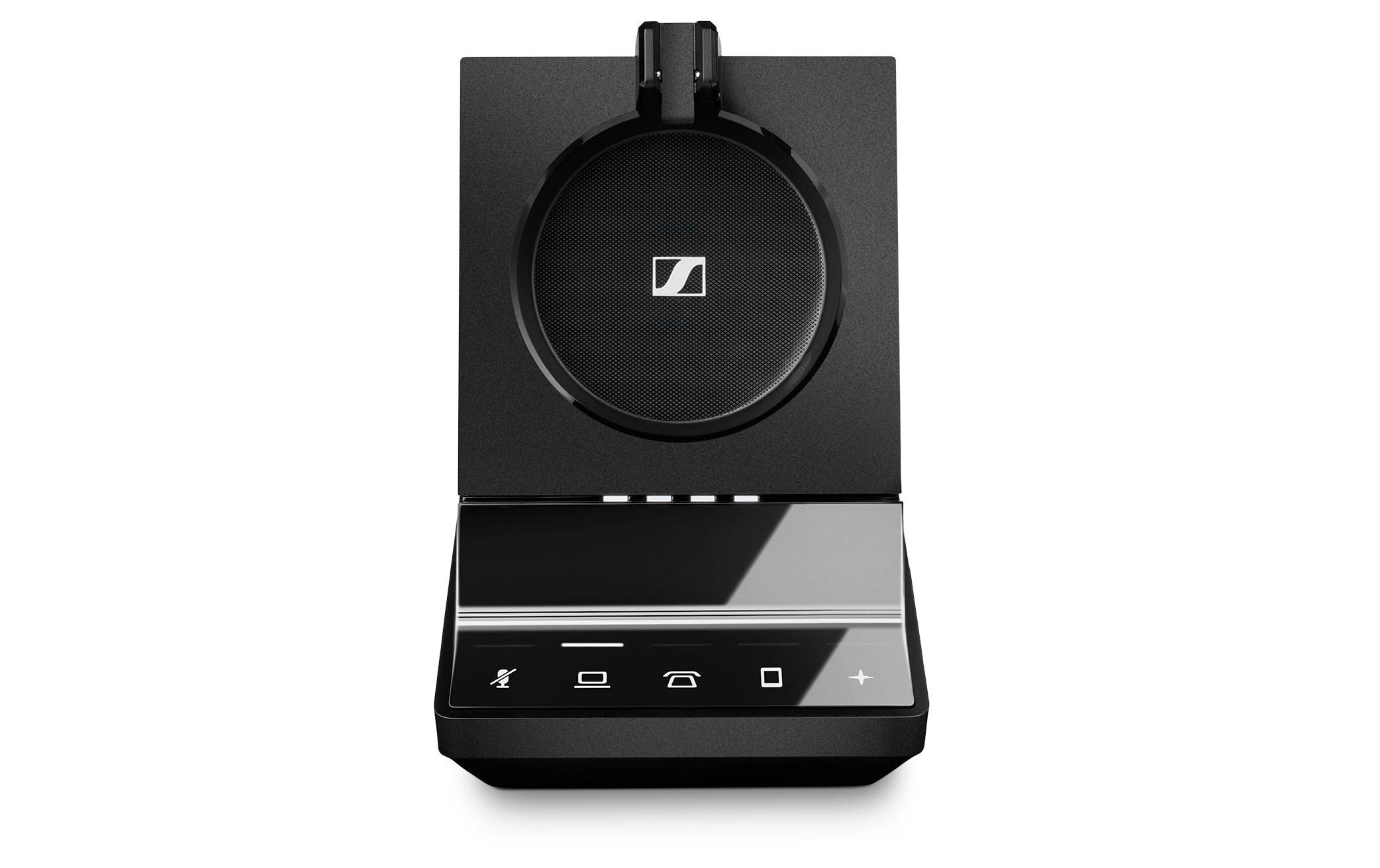 Headset IMPACT 5065 Duo<br>Herausragendes, einseitiges, kabelloses DECT-Headset mit Dual-Konnektivität und drei Tragevarianten