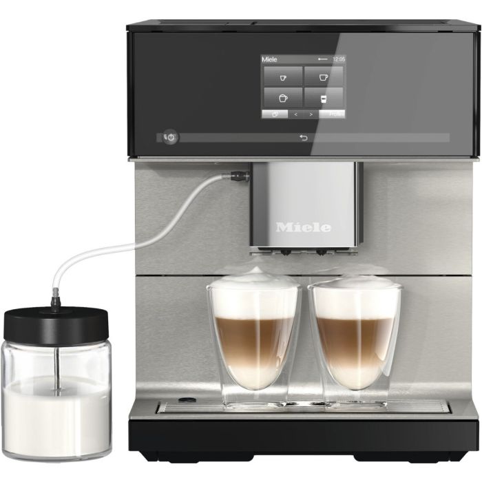 Miele Stand-Kaffeevollautomat CM 7550 CoffeePassion Obsidianschwarz