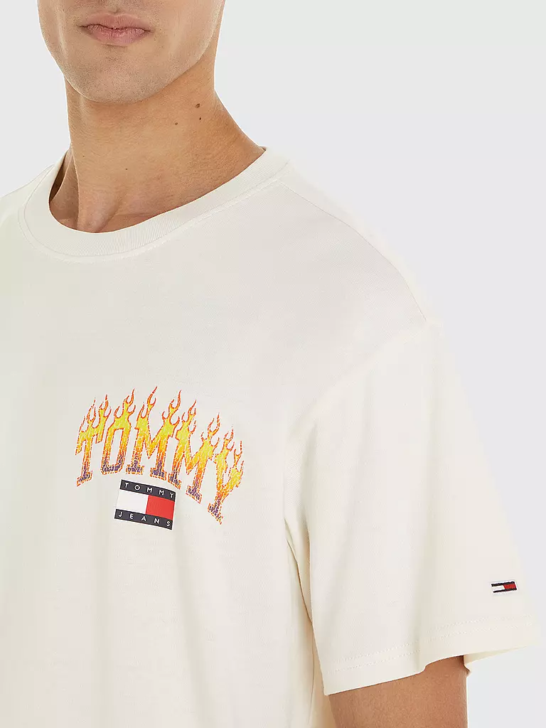TOMMY JEANS T-Shirt weiss