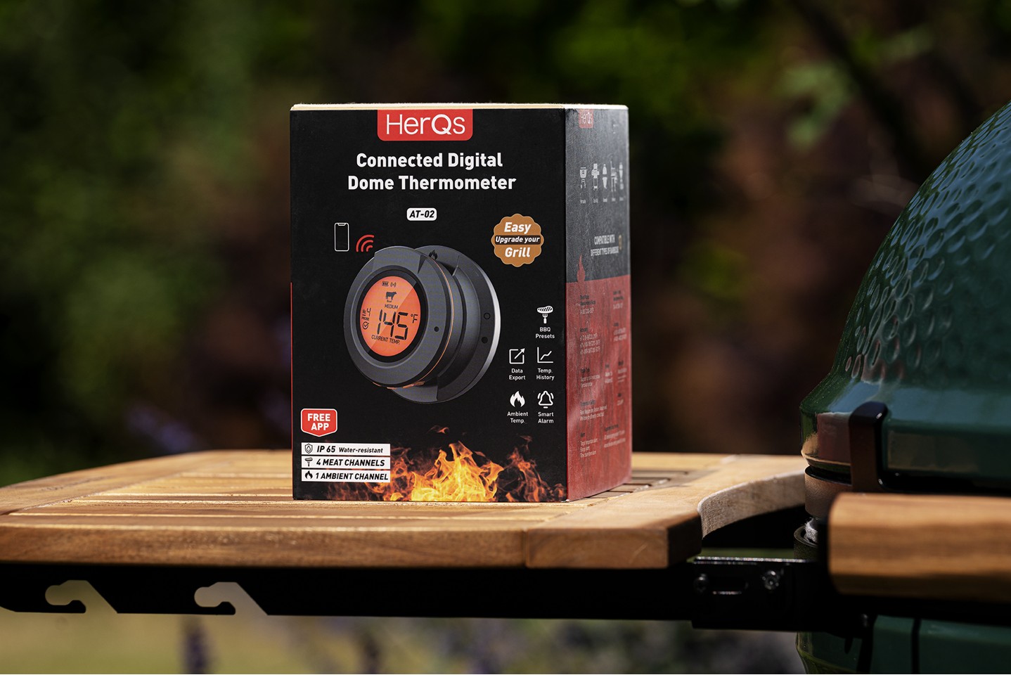 HerQs - Connected Digital Dome Thermometer