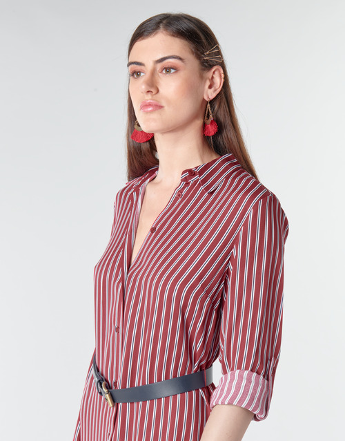 MICHAEL Michael Kors - WARM PLAYFL SHIRT DR Burdeo / Blanco / Marino