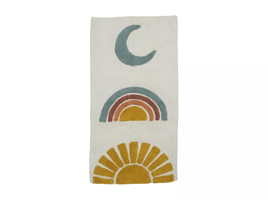 Tapis déco enfant en coton tufté 60x120cm