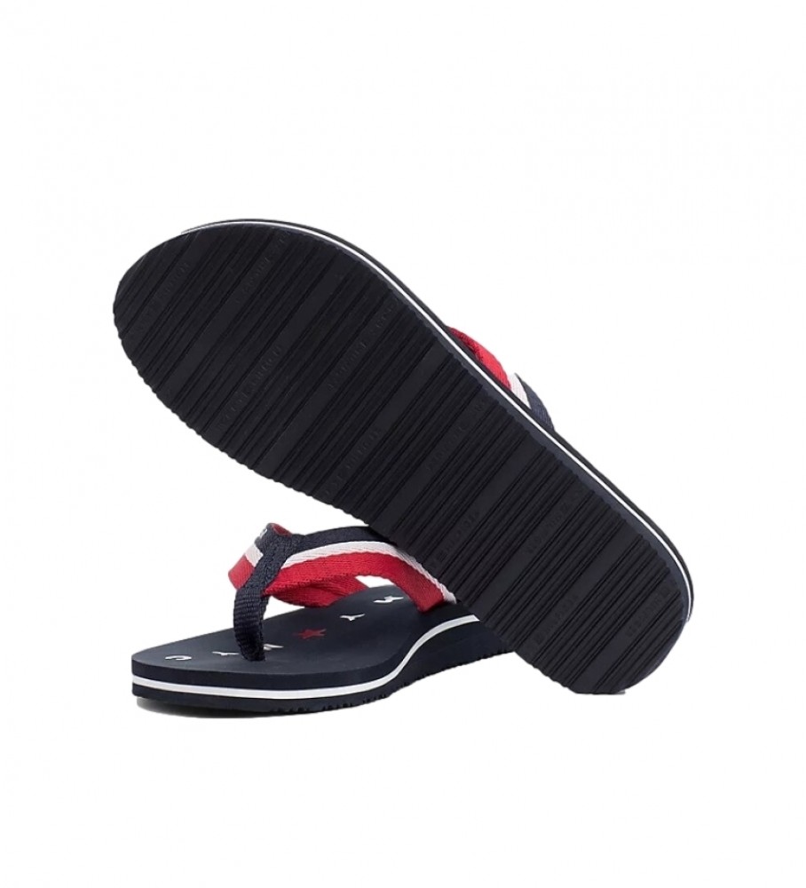 Chinelo Tommy Hilfiger Tommy Loves NY Navy