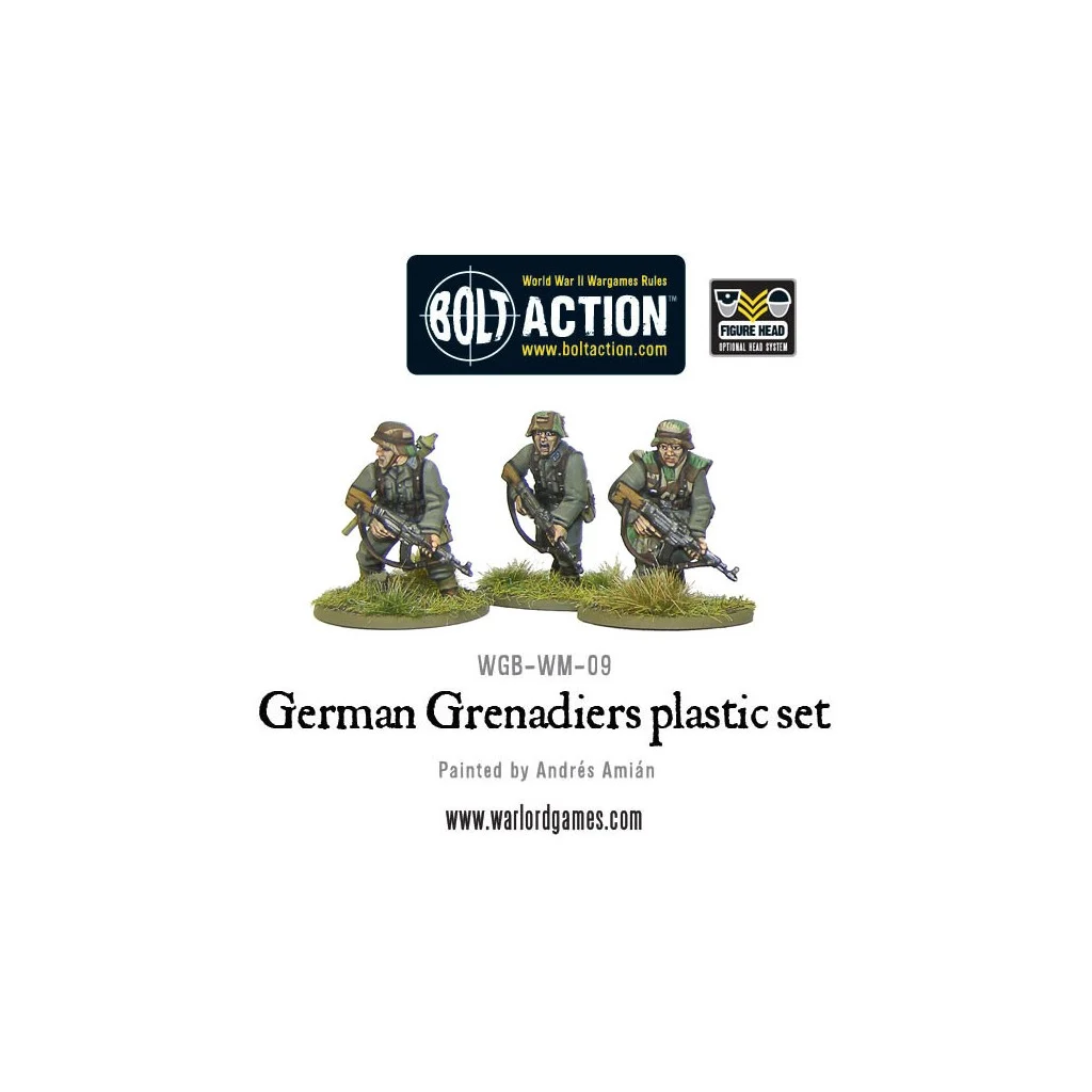 Bolt Action - German Grenadiers (plastic boxe)