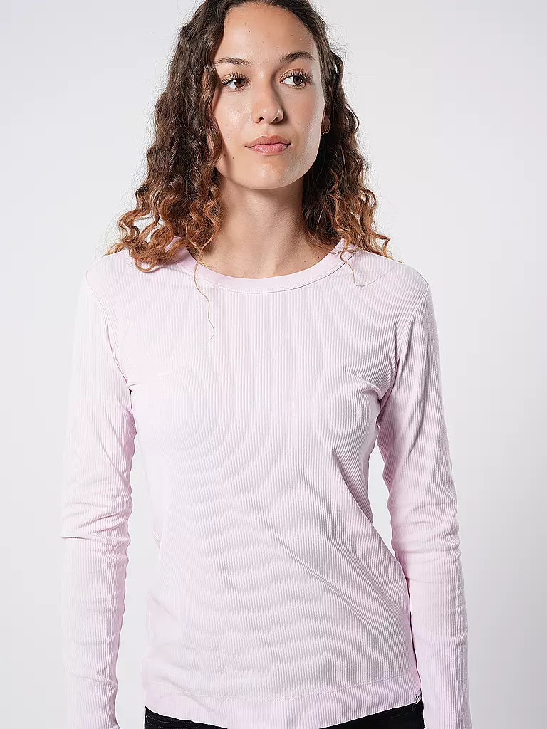 PENN&INK Langarmshirt  rosa