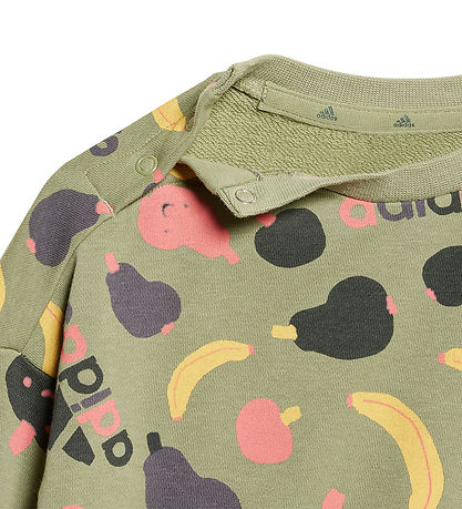 adidas Performance Sweatset - I Fruit FT Jog - Grün