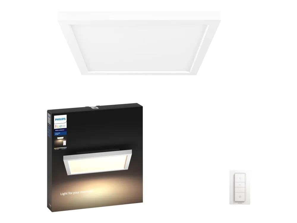 Philips Hue White Ambiance Aurelle Lyspanel - Kvadrat Stor