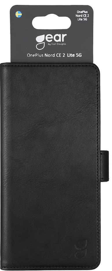 Gear Wallet mobilcover til OnePlus Nord CE 2 Lite 5G (sort)