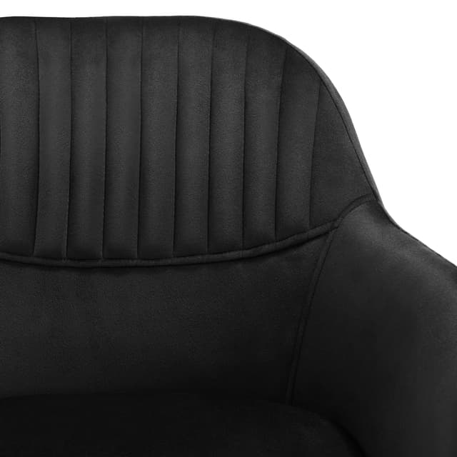 Stol Lona, velour med polstring