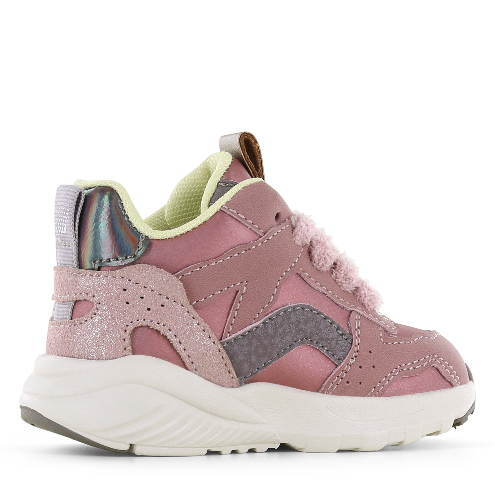 Shoesme sportief roze sneakertje Microfiber nubuck, Suède | Sale