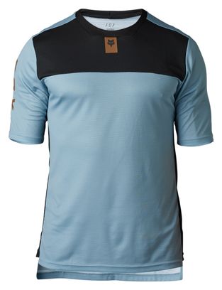 Maillot Manches Courtes Fox Defend Gunmetal Bleu