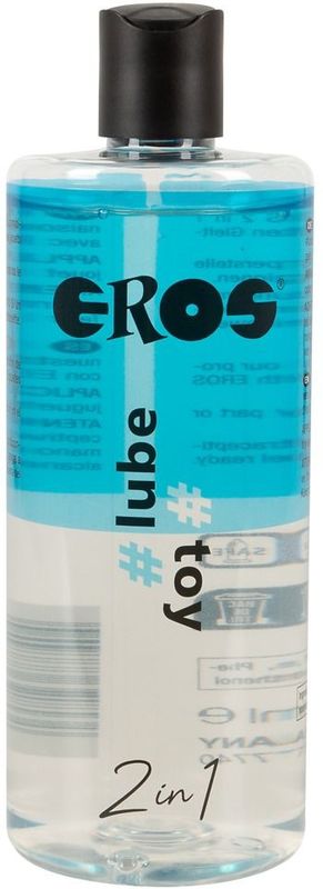 Eros 2-in-1 lube en toy Glijmiddel op Waterbasis - 500 ml