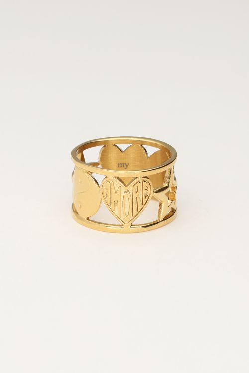 Candy ring met yinyang