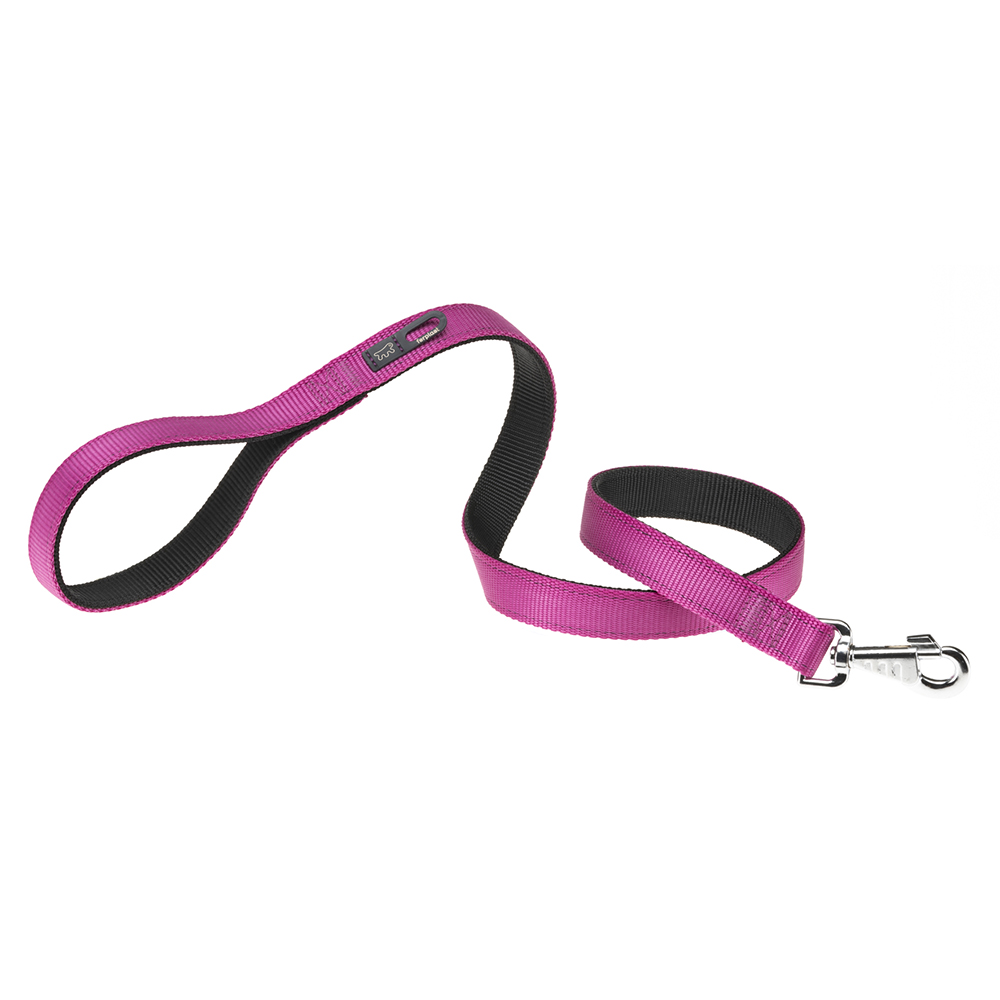 Dual g15/110 colours laisse chien 15 mm x l 110 cm violet