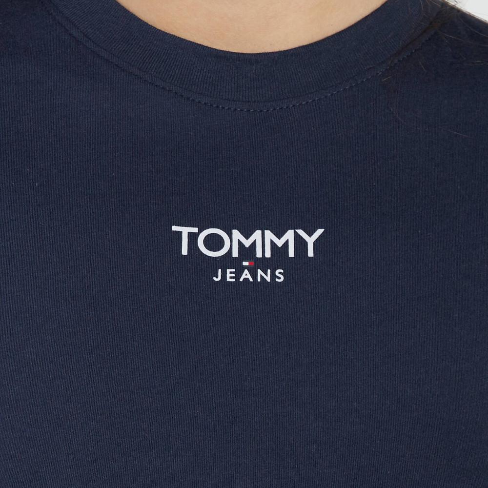 Tommy Hilfiger T-shirt Marine Femme Tommy Hilfiger Essential