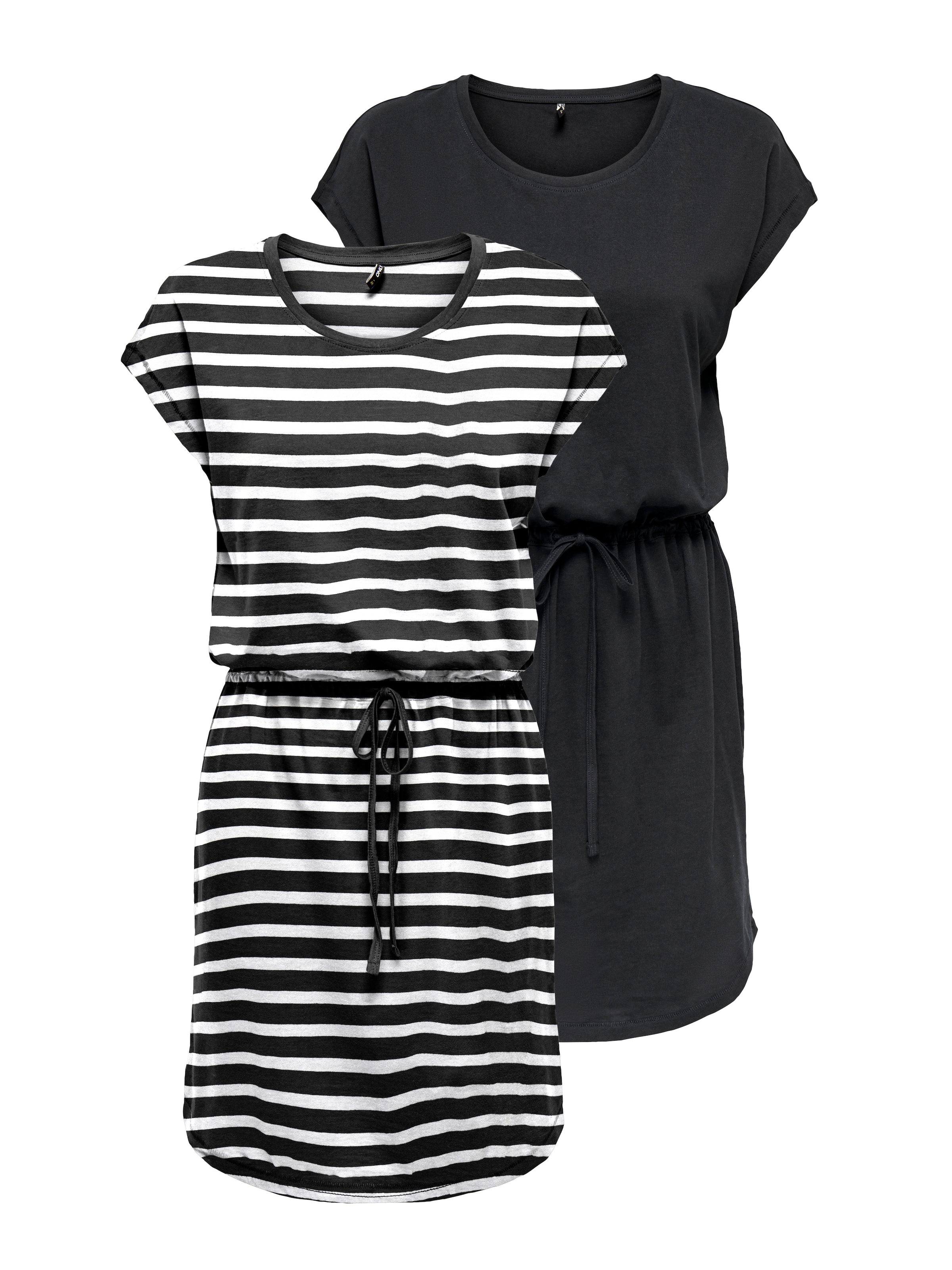 ONLY Shirtkleid »ONLMAY LIFE S/S DRESS 2 PACK CS JRS« 2er-Pack,  Sommerkleid