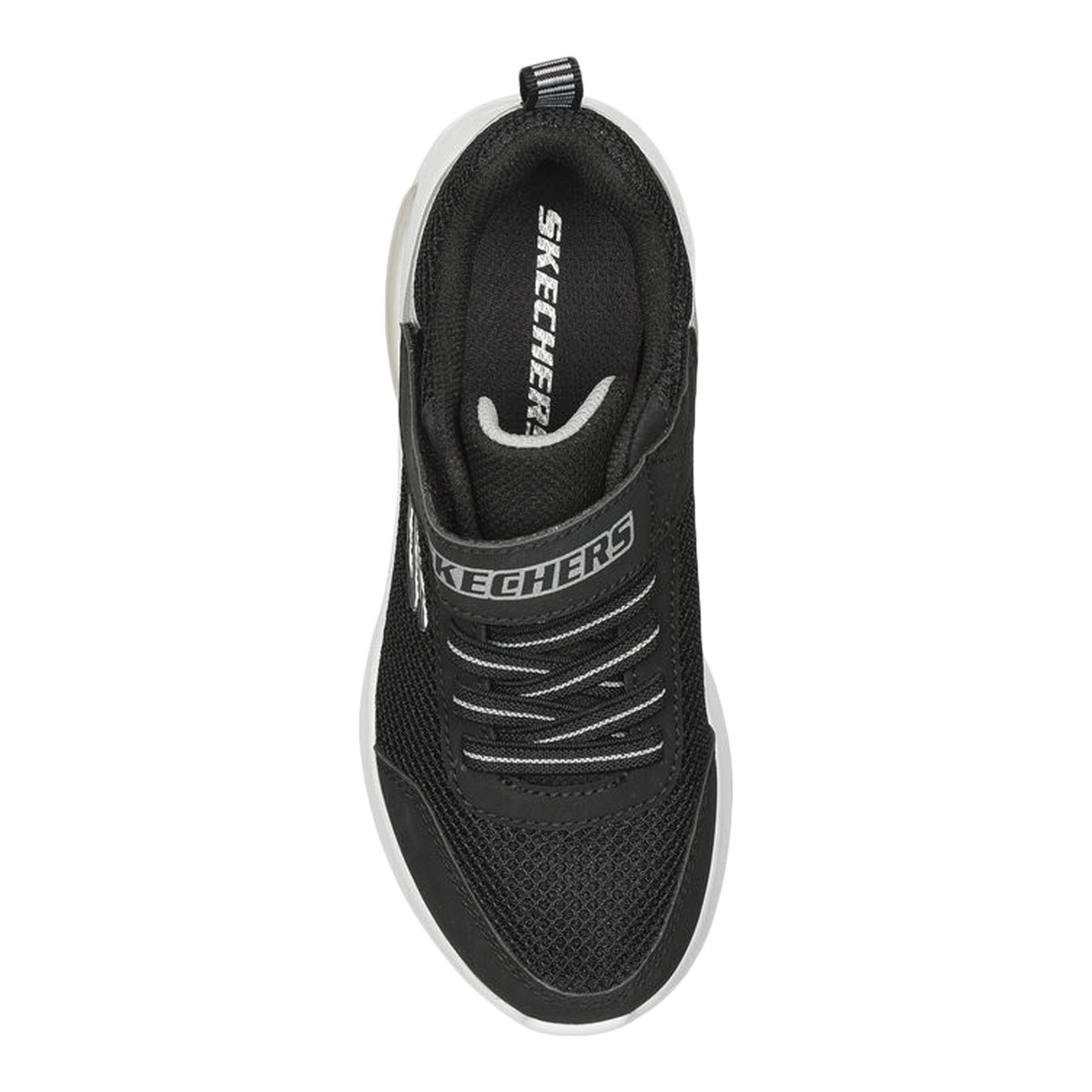 2X les points-Dynamatic-jb-Baskets - Talon plat - Noir