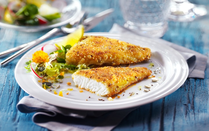 Pazifische Scholle in Mehrkornpanade (11540) | online bestellen!