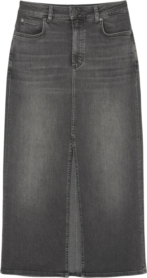 Marc O’Polo Denim Skirt, high waist, regular le Dark grey lefthand wash