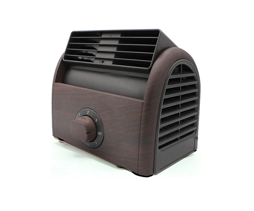 Ventilateur de Table avec 3 vitesses 30W effet bois Vendos85