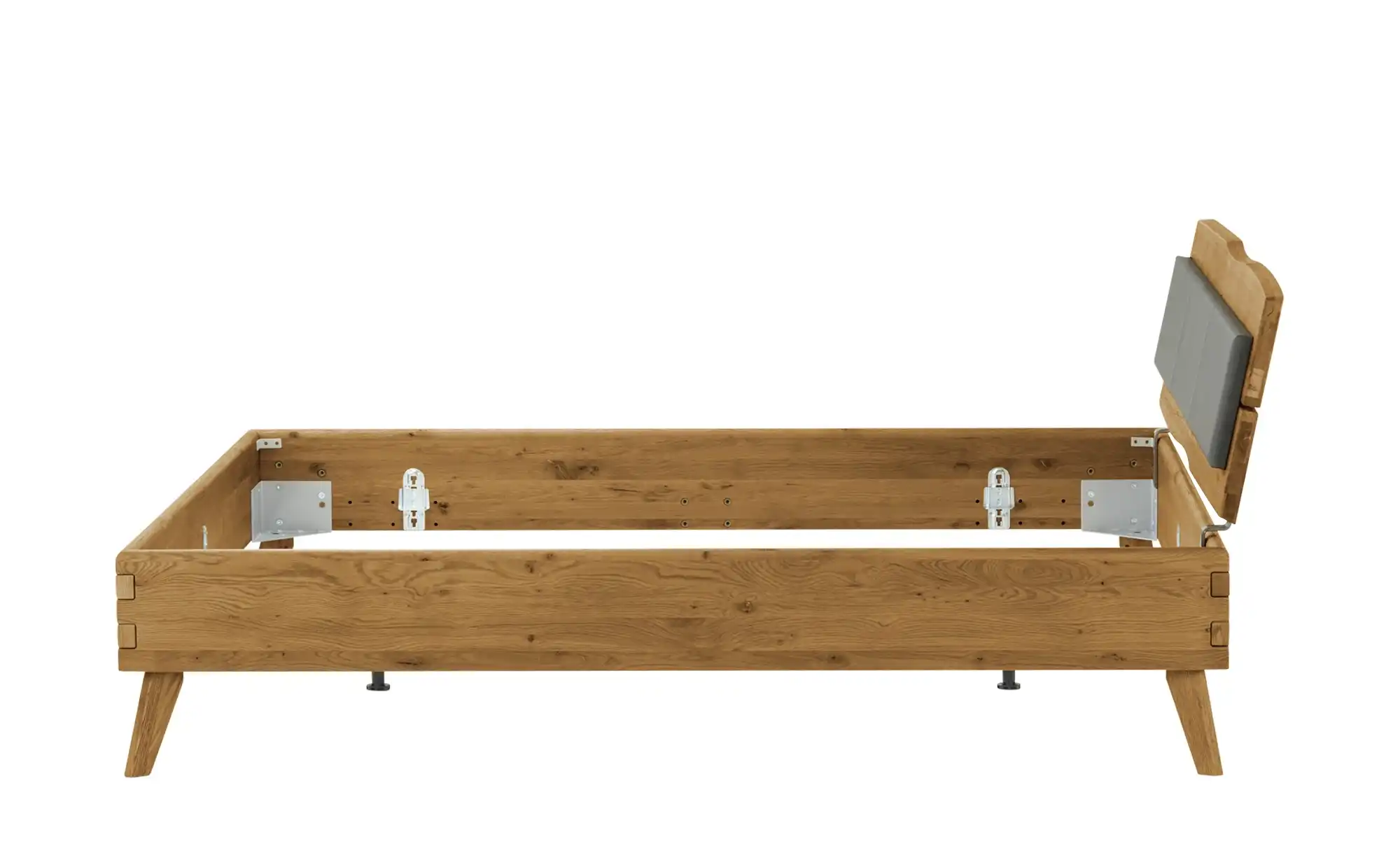 Massivholz-Bettgestell Bivio