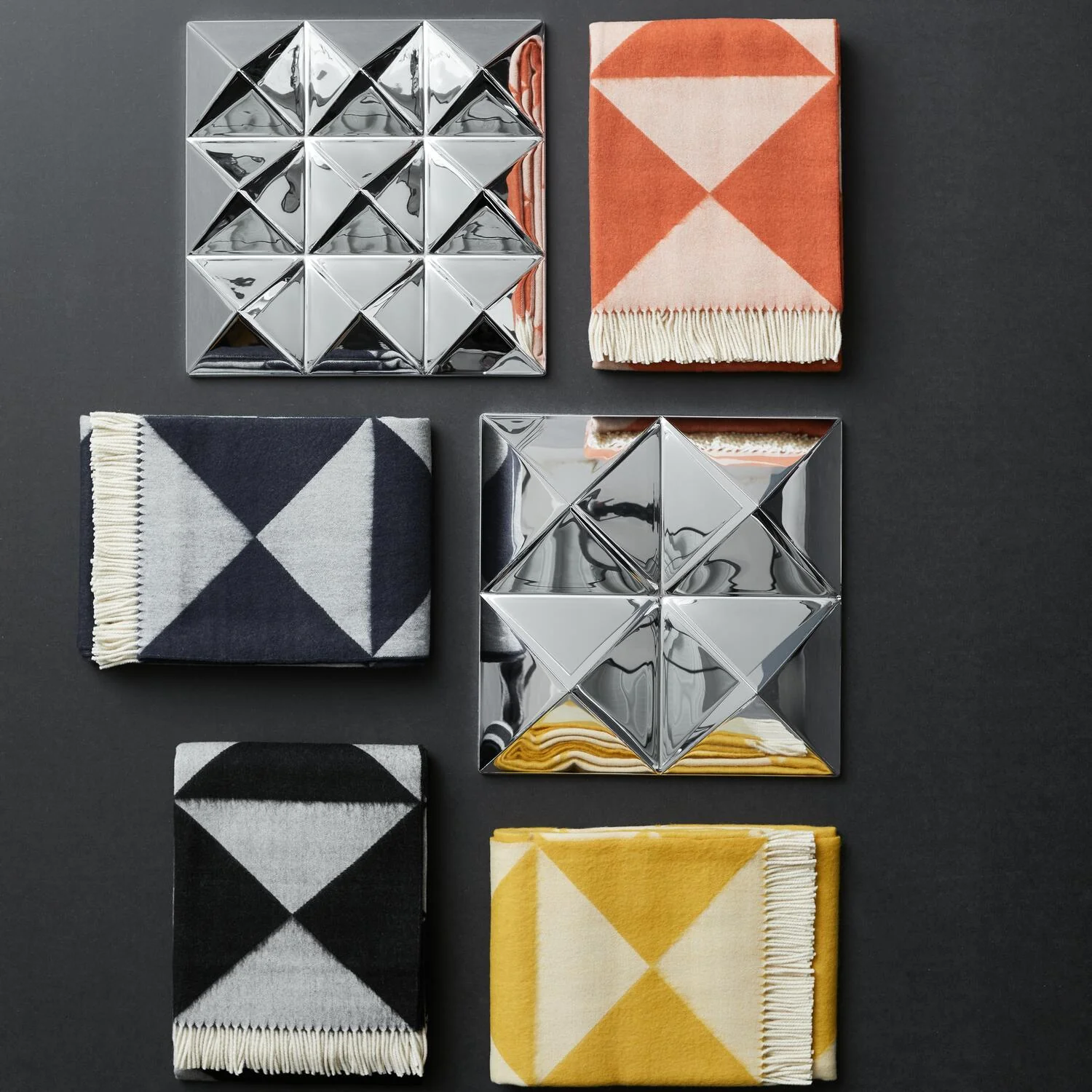 Verpan  Mirror throw tæppe - 130cm