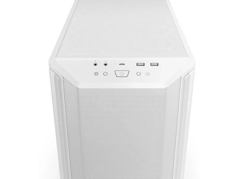 be quiet! PC-Gehäuse Dark Base 701 Weiss Gaming-Gehäuse im Full-Mesh-Design