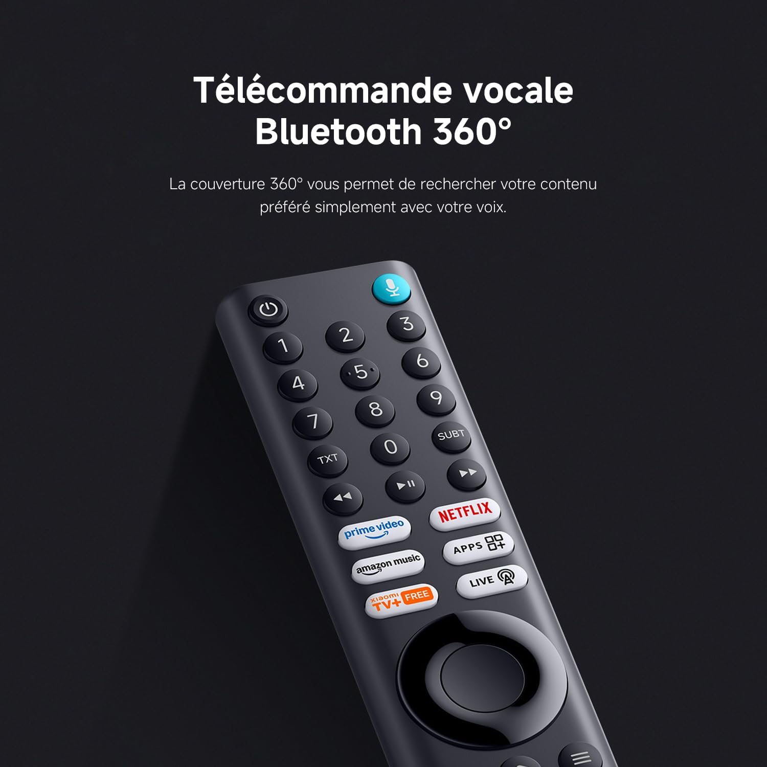 Xiaomi TV F 50, 127 cm (50 Pouces), 4K UHD, Smart TV, Fire TV, Contrôle Vocal Alexa, HDR10, MEMC, Mode Game Boost 120Hz, 2Go+32Go, Compatible avec AirPlay [Classe énergétique F]