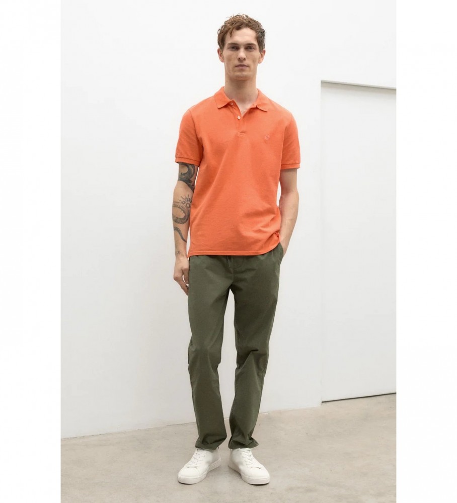 ECOALF Polo Tedalf Laranja Regular
