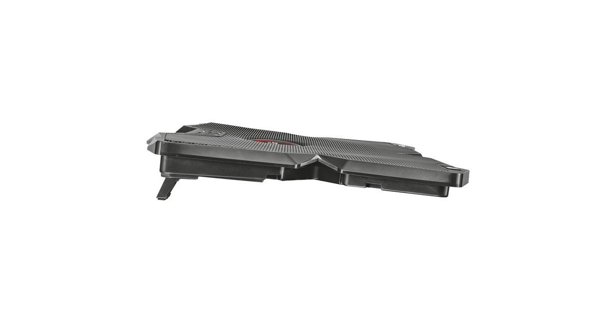 TrustGXT 278 Yozu Notebook Cooling Stand laptopkoeler  (Zwart, 20817, Rode leds)