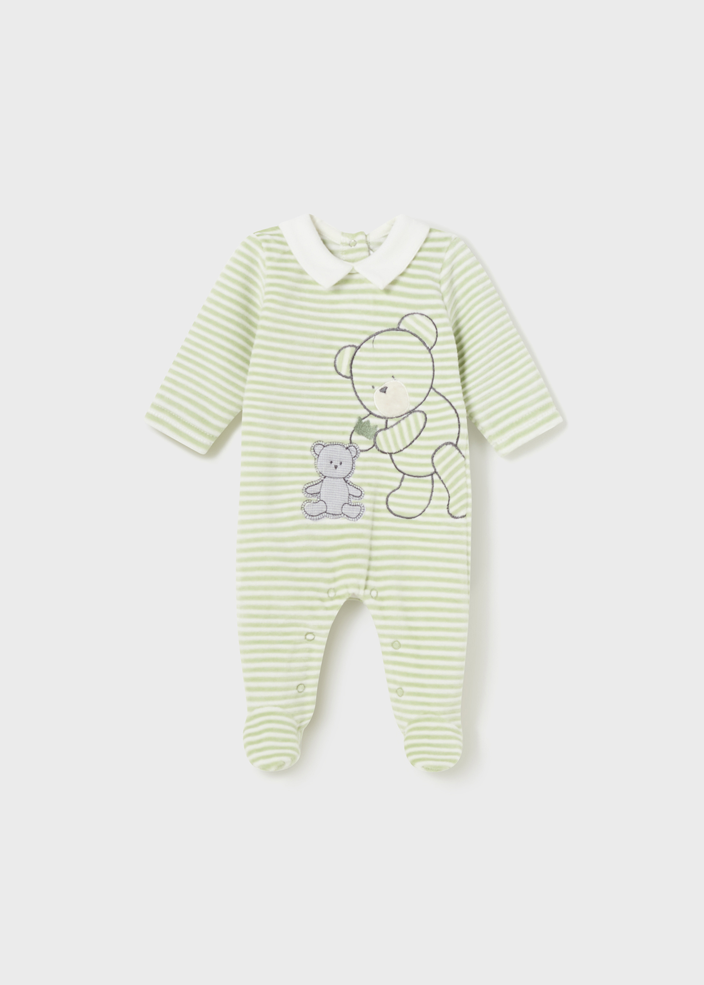pijamas Better Cotton para recém-nascidos que soltam pelos