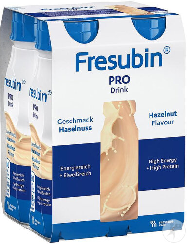 Fresubin Pro Drink Noisettes Bouteilles 4x200ml