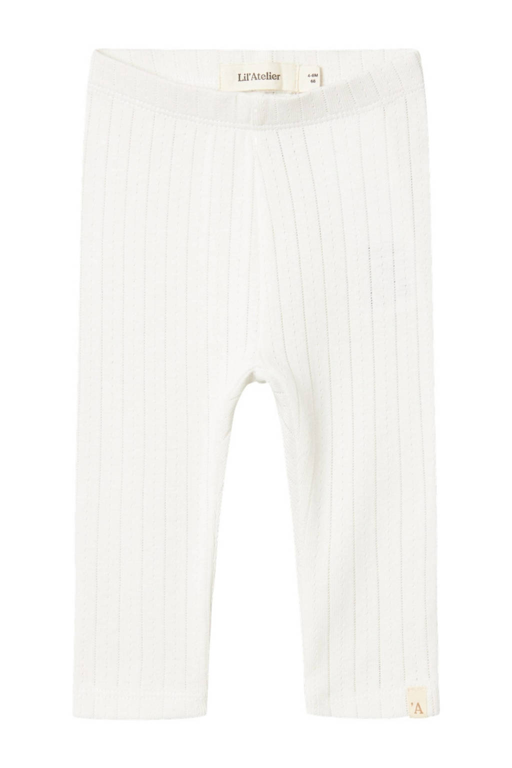 LIL' ATELIER baby broek NBFRACHEL offwhite