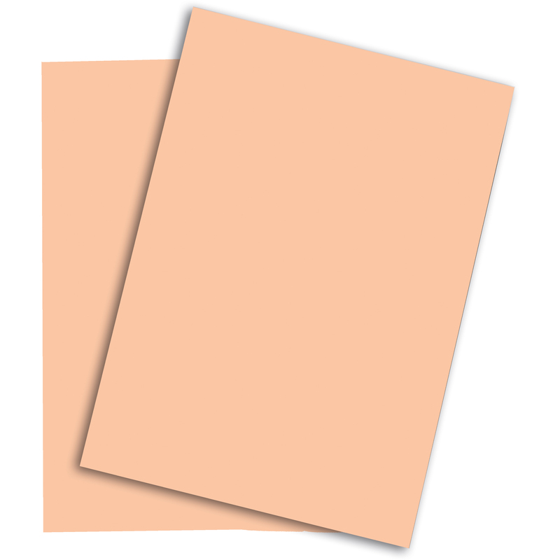 Rainbow Papier farbig, A4, 80 g/m², lachs