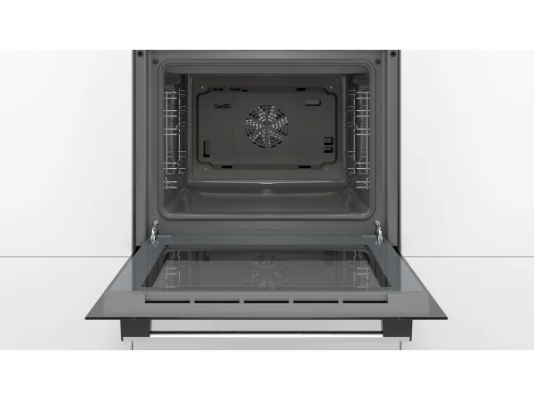 Bosch Serie | 2 HBF133BR0 - Ovn - til indbygning - niche - bredde: 56 cm - dybde: 55 cm - højde: 57.5 cm - med selv-rengøring - Klasse A - rustfrit stål